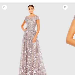 *BRAND NEW* *TAGS ON* MAC DUGGAL Lavender embellished gown, size 8